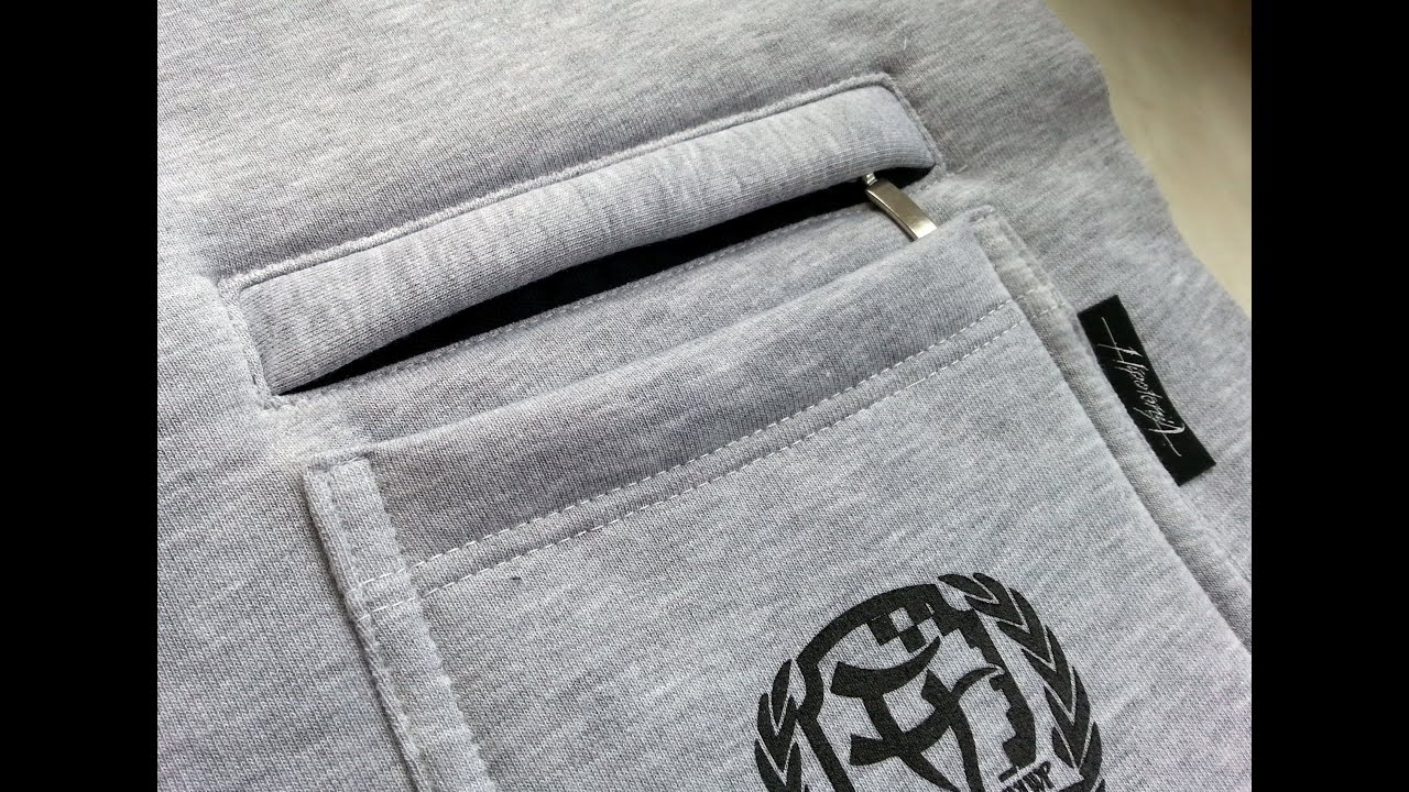 DIY  ✂ How to sew a zippered pocked  Sewing course  ✂ Jak uszyć kieszonkę na zamek