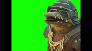 Biddy Blas "ding dong pookie, ding dong” — Star Wars Galactic Racer green screen