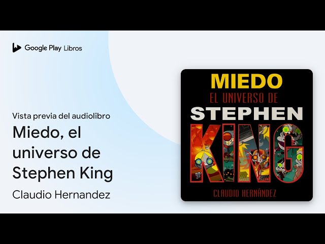 Vídeo relacionado con MIEDO El universo de STEPHEN KING