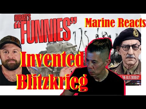 US Marine Reaction to "The Real Tank Genius Of WW2 - Percy "Hobo" Hobart" by @the_fat_electrician