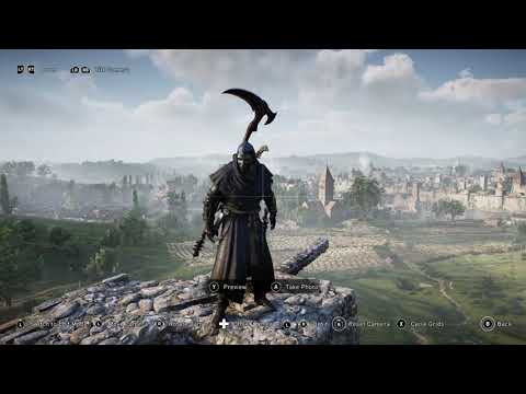 Assassin's Creed Valhalla - Full Reaper Armor Set and Rebel Raven
