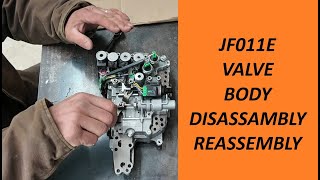 PART 3 - JF011E Valve Body Disassembly/Reassembly - 2007 Dodge Caliber CVT Transmission