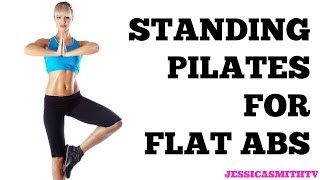 Standing Pilates for Flat Abs: 12-Minute Bodyweight Only Workout