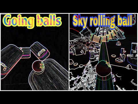 Same ball tomato - challenge between two best ball games ( going balls VS sky rolling ball)
