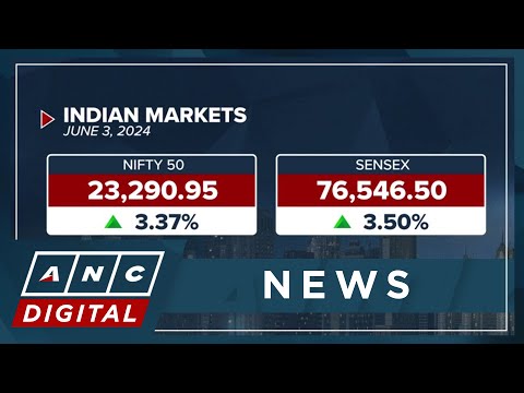 Indian shares hit record highs as exit polls predict Modi landslide win ANC