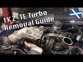 How To Remove the Turbo from a 1KZ-TE Engine on a Land Cruiser Prado