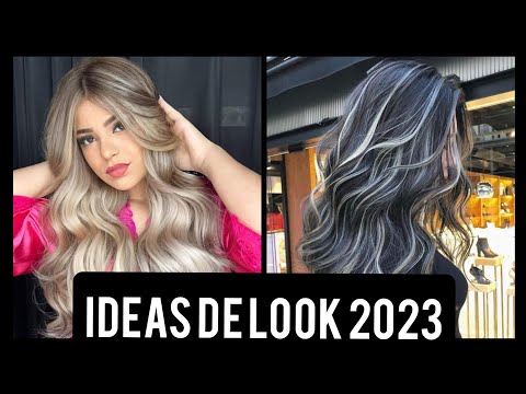 IDEAS DE LOOK 2023 #tintes #canas #LOOK #tendenciastintes #haircolor#tintesdecabello2023