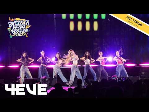 4EVE - Full Fancam [Pattaya Music Festival 2026 “Pattaya Waves Got Rhythm”] | 260307