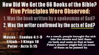 Video: Timeline of Bible Canon formation - Steve Ellis