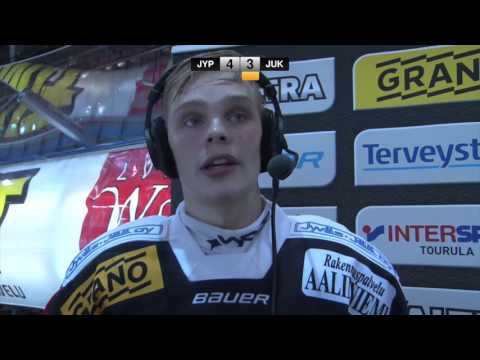 Maalikooste ottelusta JYP-Akatemia - Jukurit 23.9.2015.