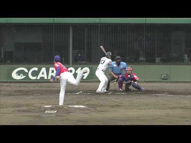 【ファーム】モンテルの好走塁も光った!! ライオンズ・牧野翔矢 レフト前へ2点タイムリー!! 2025年9月19日 埼玉西武ライオンズ 対 オイシックス新潟アルビレックスBC