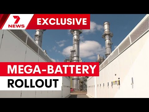 Sydney's mega-battery rollout to power energy transition | 7NEWS
