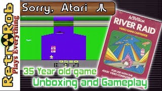 Sorry Atari #35: 30 Year Old River Raid Unboxing and Gameplay