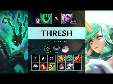 Thresh Support vs Soraka - NA Diamond Patch 25.13
