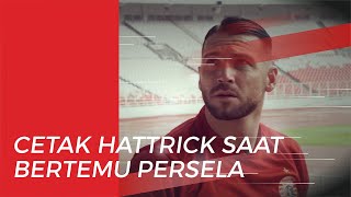 Kebahagiaan Marko Simic seusai Cetak Hattrick saat Lawan Persela lamongan