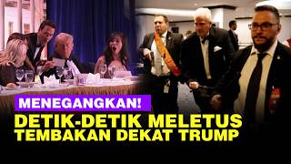 Download lagu Detik-Detik Suara Tembakan Meletus Dekat Trump & Istri saat Acara Makan Makan mp3