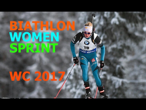 BIATHLON WOMEN SPRINT 10.02.2017 World Championships Hochfilzen (Austria)