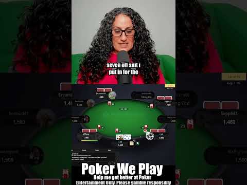 Jack, 7 Offsuit | Terrible first hand in an 18 player poker game | Poker We Play