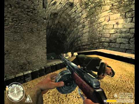 "Call of Duty 1", full walkthrough on Veteran, Part 18 - Soviet Campaign: Stalingrad Sewers