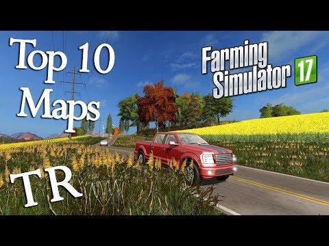 Farming simulator 17 -- Top 10 en iyi Mapler (Best maps)