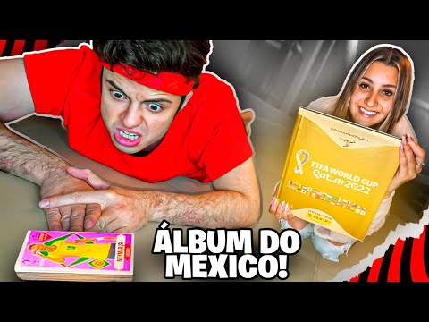 COMPLETEI O ÁLBUM MEXICANO SÓ BATENDO BAFO!