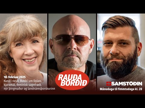 Nató í neyð, Bubbi um Dylan, kjaramál, femínísk sagnfræði, nýr þingmaður og landnámsþorskurinn