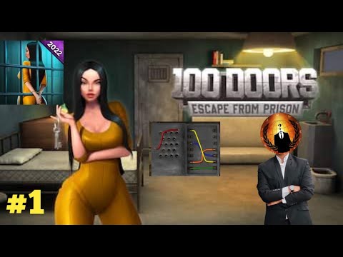 🥵💫100 DOORS ESCAPE FROM PRISON FIRST EPISODE LEVEL 1 TO 20 COMPLETE