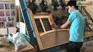 Bàn cảo thủy lực để lắp ráp khung tủ, lắp ráp ghế