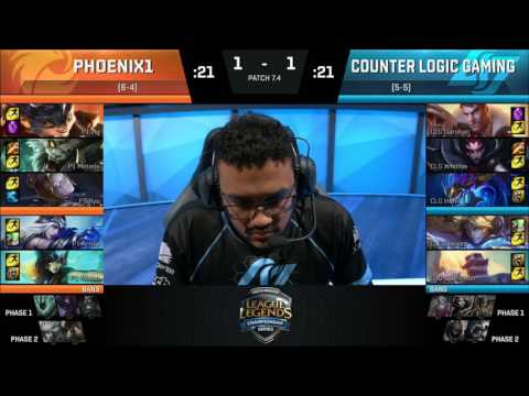 Phoenix1 vs CLG Game 3   S7 NA LCS Spring 2017 Week 6 Day 1   P1 vs CLG G3 W6D1 1080p