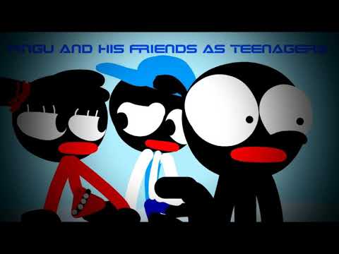 ROMAIN WORLD/ PINGU AND HIS FRIENDS AS TEENAGERS - PINGU ANIMATION