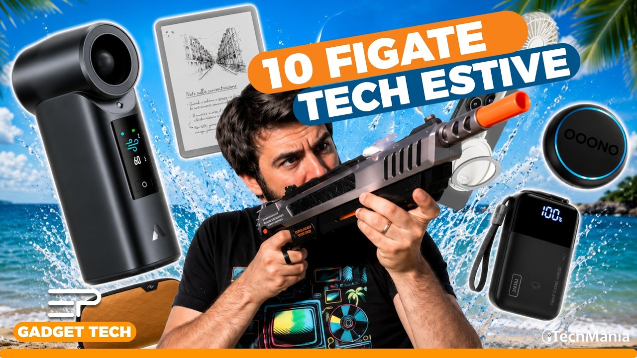 10 Gadget Tech ESTIVI che ti Svoltano le Vacanze