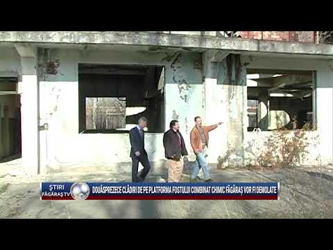 Douasprezece cladiri de pe platforma fostului Combinat Chimic Fagaras vor fi demolate