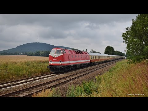 Löbau (Sachs) mit vielen Sonderzügen zum Tag der Sachsen 2017 & Maschinenhaustage (Taucherbrille...)