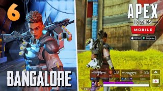 Apex Legends Mobile - Gameplay 6# - Bangalore: Professional Soldier with Smoke Launcher!