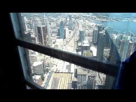 Toronto CN Tower main elevator@Toronto, Canada