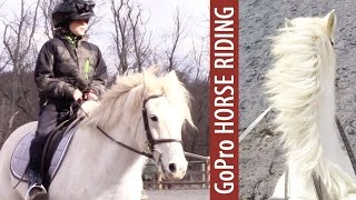 GoPro Horse Riding Lessons | Crazy8Family
