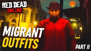 MIGRANT OUTFITS: (Chinese, Canadian, Australian, French, Scottish & Norwegian Outfits) RDR2