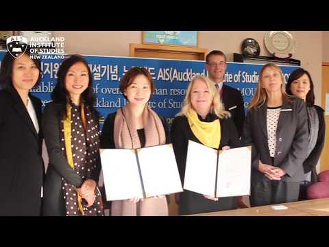 MOU Signing Ceremony - Auckland Institute of Studies (AIS) and Koguryeo College - South Korea