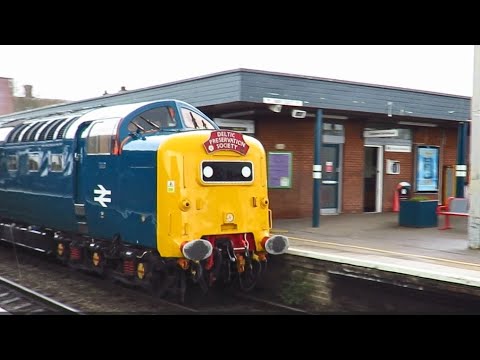 Deltic 55009 Alycidon and 57012