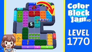 Solution du Niveau 1770 de Color Block Jam