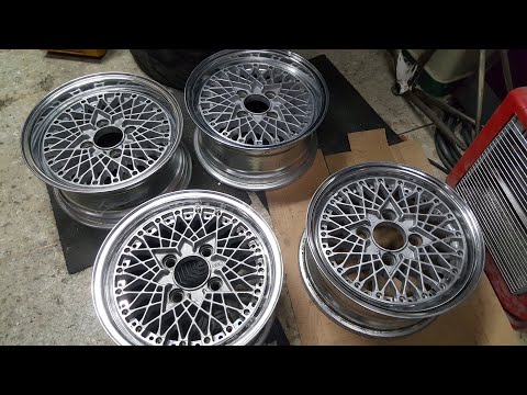 SSR Formula Mesh wheel restoration