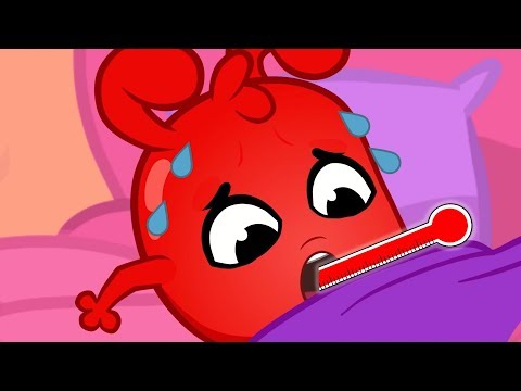 Morphle Is SICK! 🤢 - My Magic Pet Morphle |  Funny Cartoons for Kids | Moonbug TV