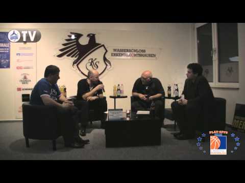 Pressekonferenz - Crailsheim Merlins vs. webmoebel Baskets Paderborn