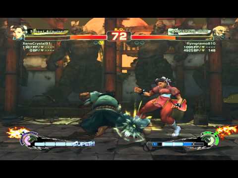 Ultra Street Fighter IV Ranked Match: Sylvia (Chun-Li) vs flyingnemo810 (Gouken)