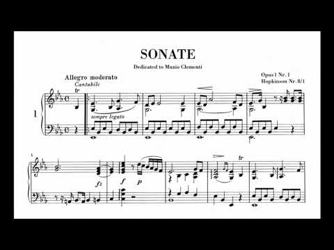 John Field - Piano Sonata, Op.1 No.1 (Allegro Moderato)