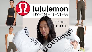 LULULEMON TRY ON & REVIEW - $700+ Haul, 7 Items