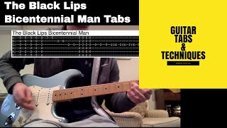 The Black Lips Bicentennial Man guitar lesson with tabs