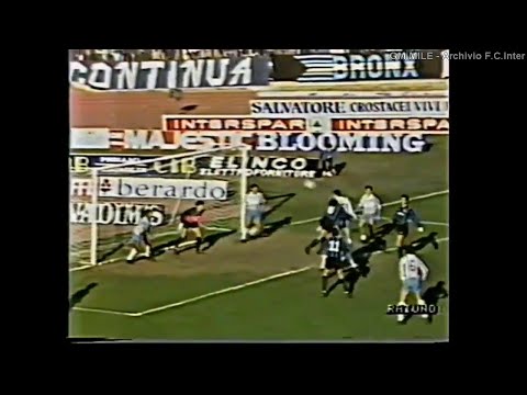 1987-88 (16^ - 24-01-1988) Pescara-INTER 1-1 [Slišković,Passarella] Servizio D.S.Rai1