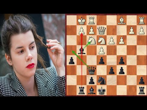 Very Short Game in Chess Olympiad 2022 || Osmak Attacking Game || Denise Bouah VS Iulija Osmak