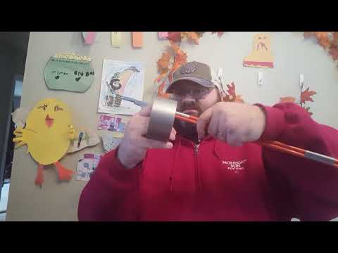 It works! 40 lb. Draw PVC pipe bow.